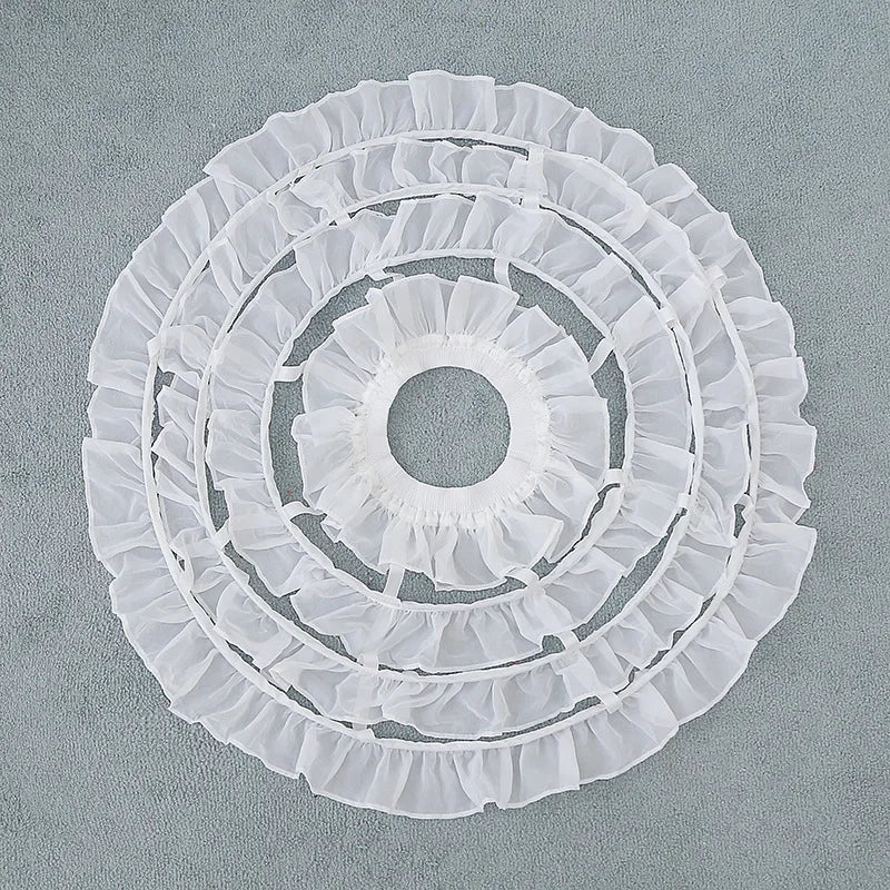 Victorian Dress Pannier Hoop Skirt Bustle Cage Skirt Girls Lolita Fish Bone Cosplay Dress Skirt Petticoat